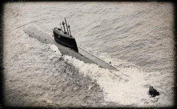 Изображение подводной лодки Комсомолец