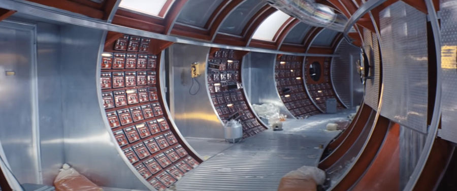 A frame from the movie Solaris